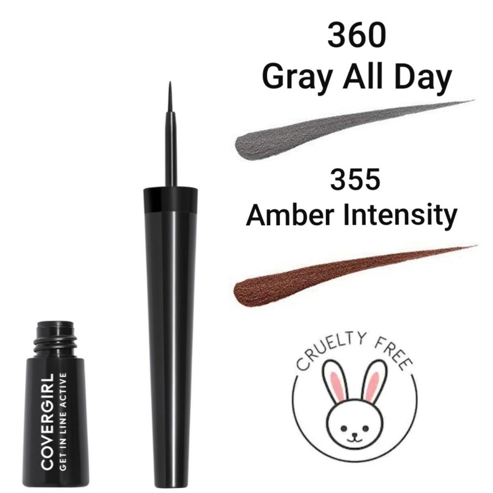 💄4/$15 COVERGIRL Get in Line Liquid Eyeliner